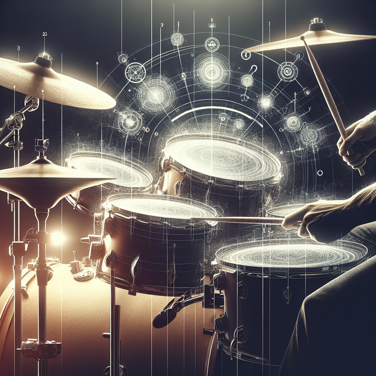 Drummer at work