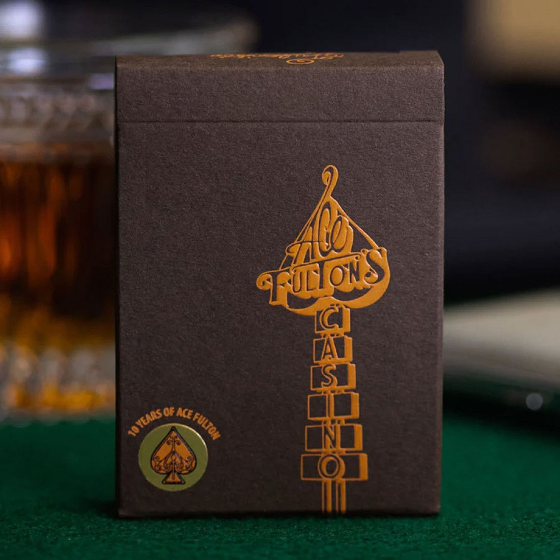 TOBACCO BROWN PLAYING CARDS