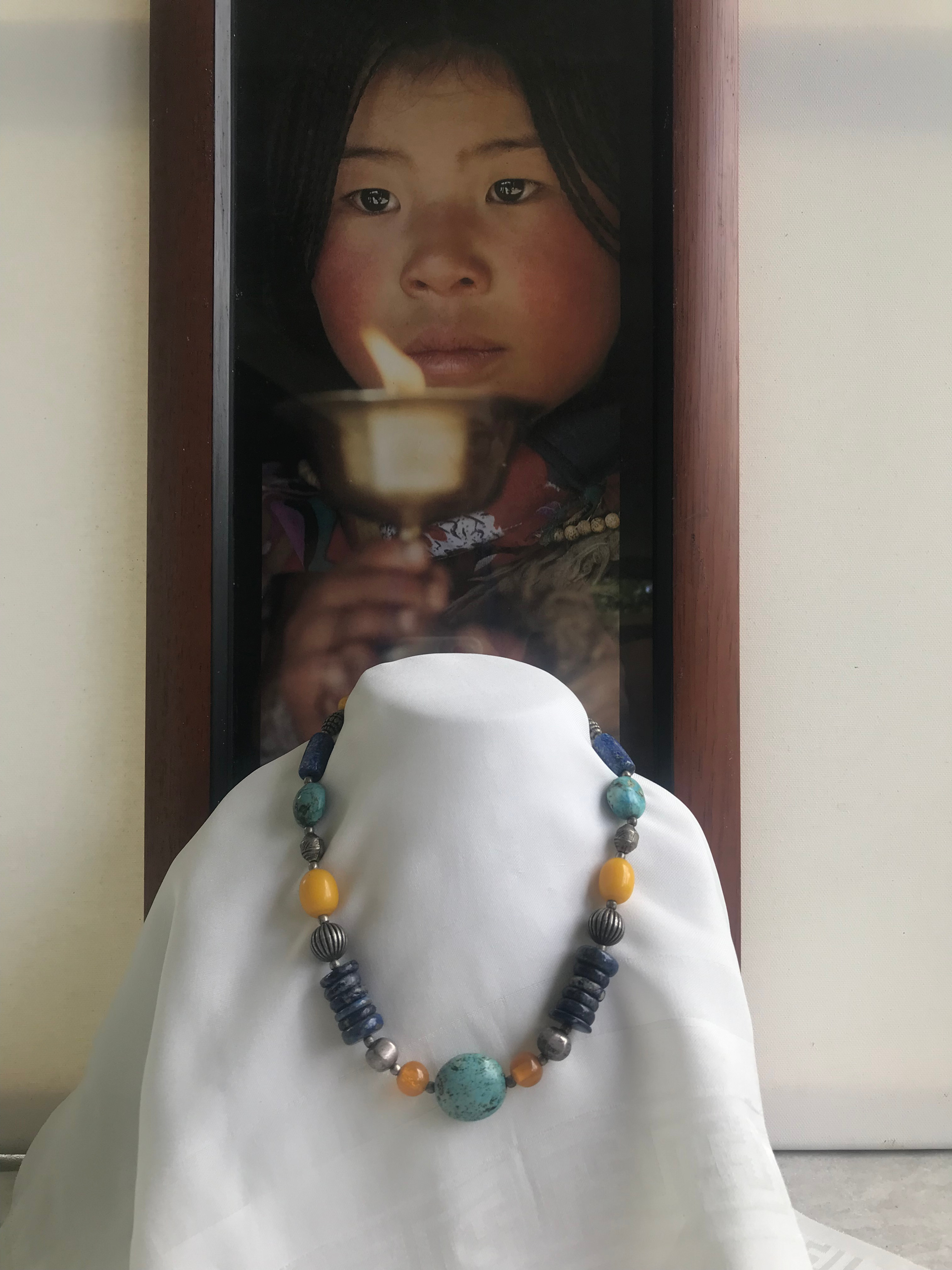 Collier tibétain
