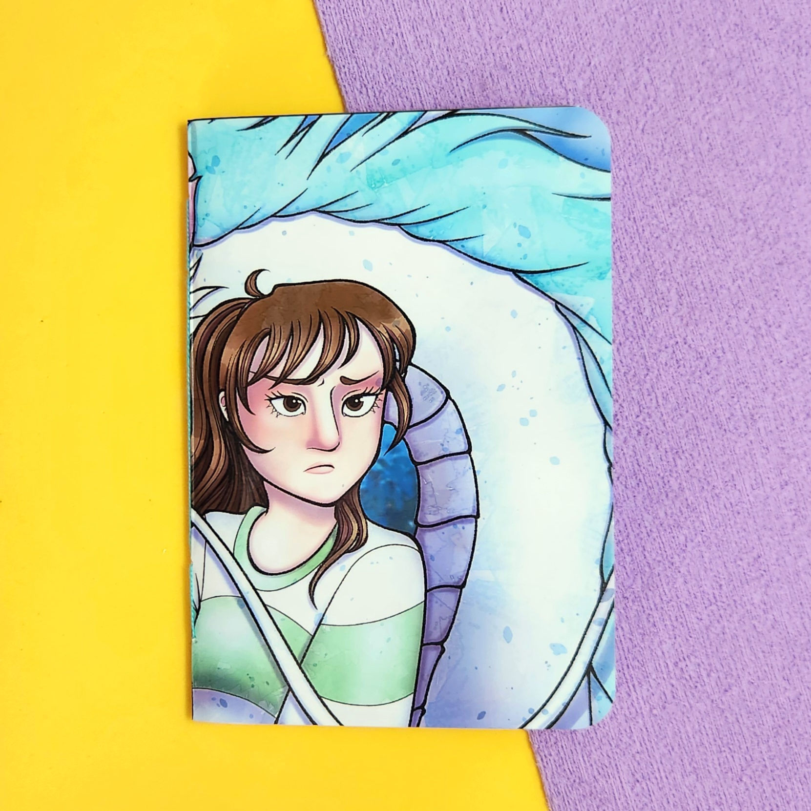 A Viagem de Chihiro - Ghibli | Caderno Capa Mole