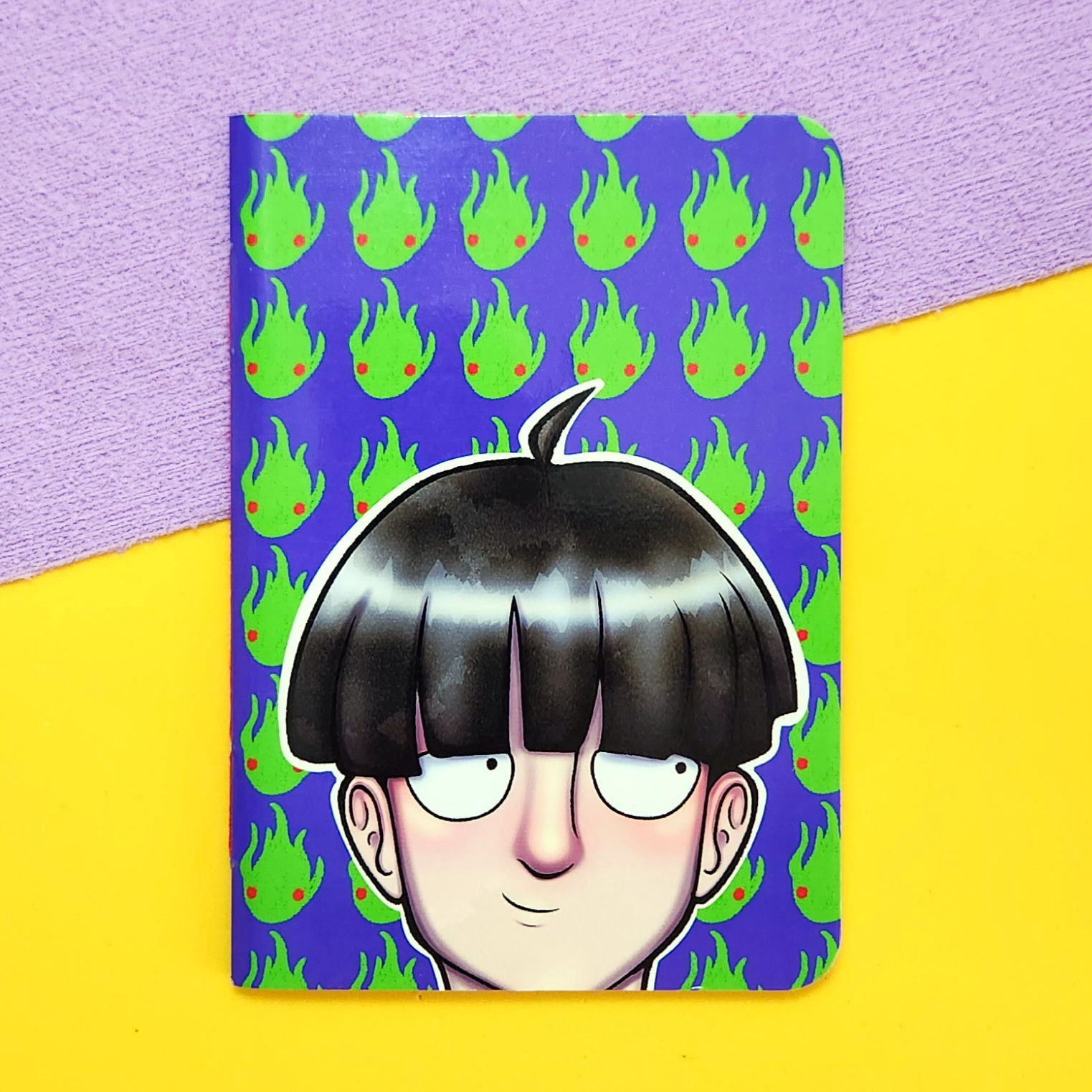 Shigeo - Mob Psycho 100 | Caderninho A6 Capa Mole