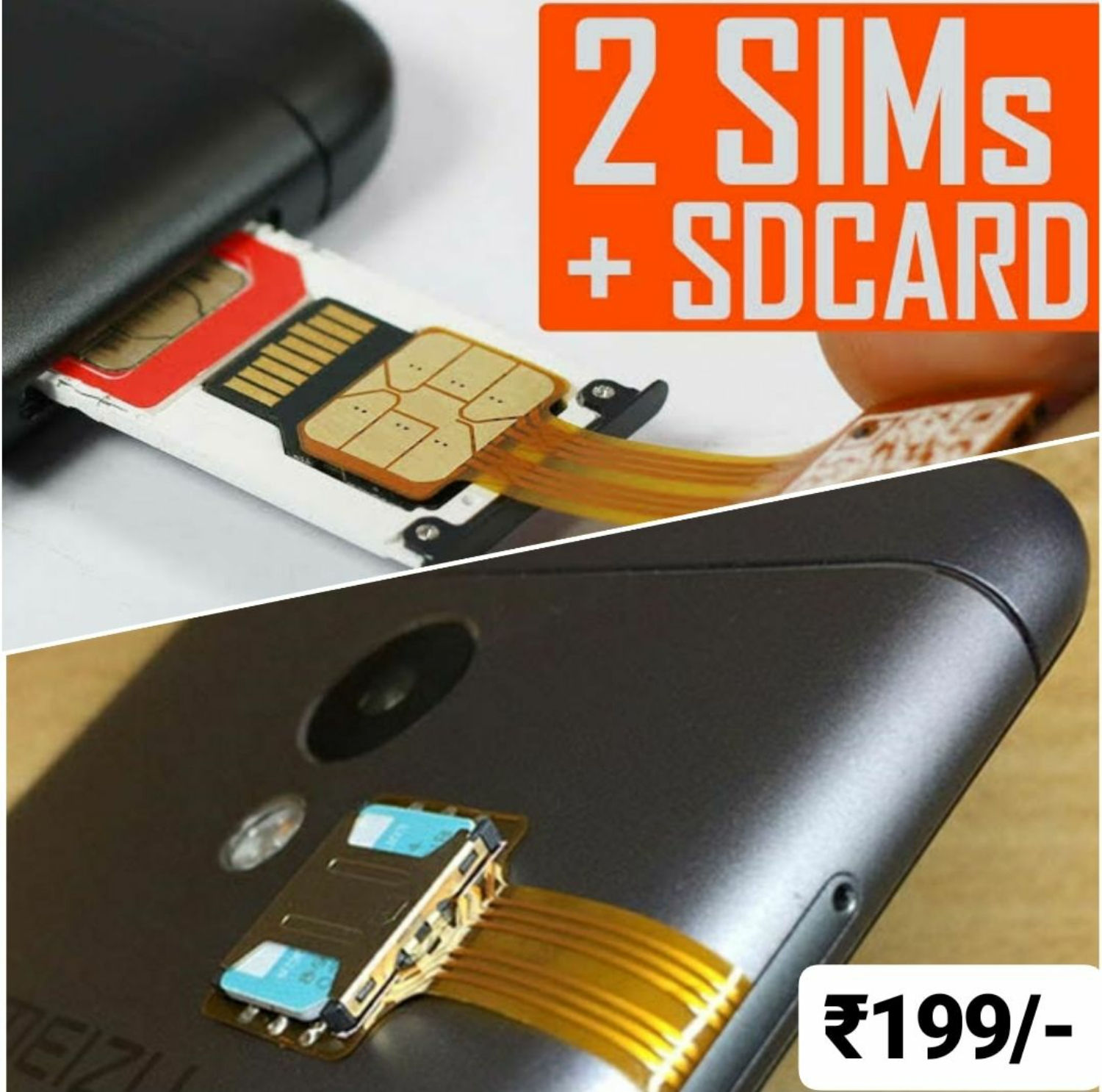 Hybrid Sim Card Adapter 
