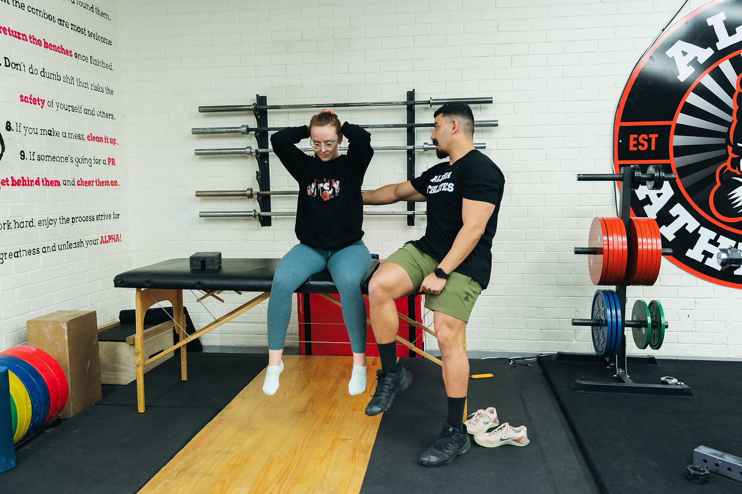 5 Tips to Maximize Your Workout Results, image of Michael working with a client