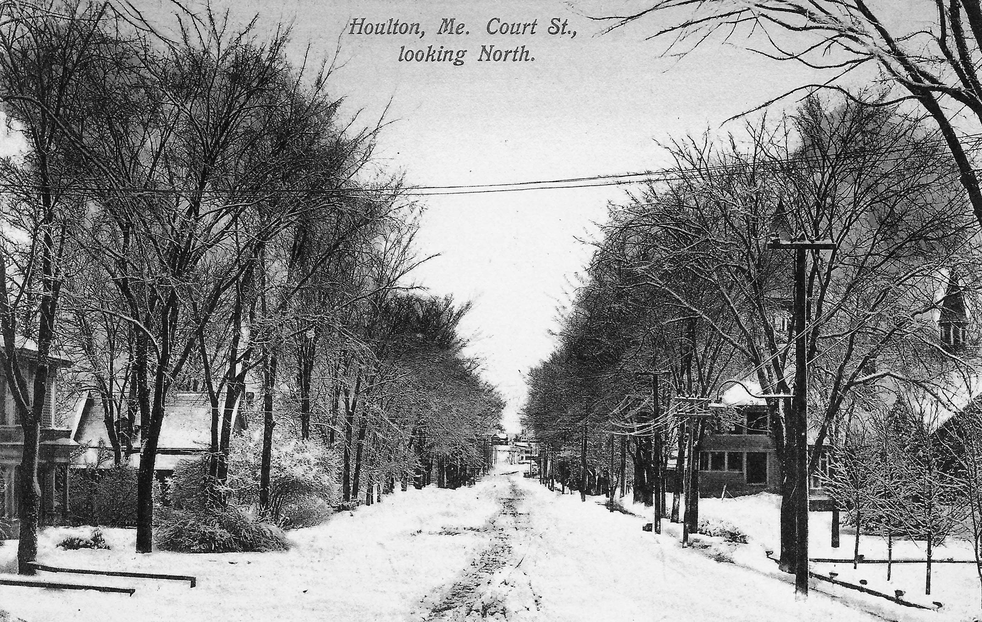 Court view in Winter