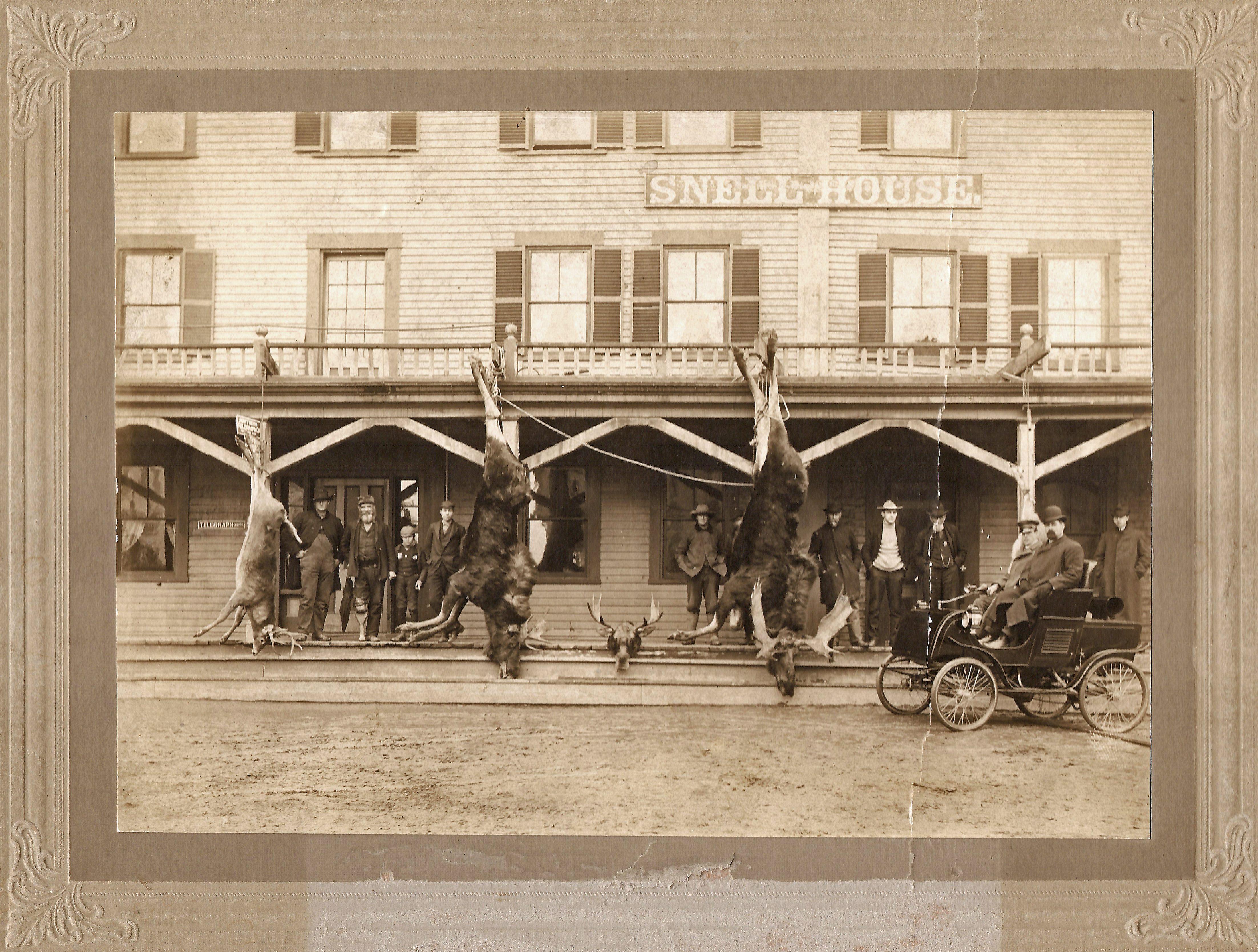 Snell House with game