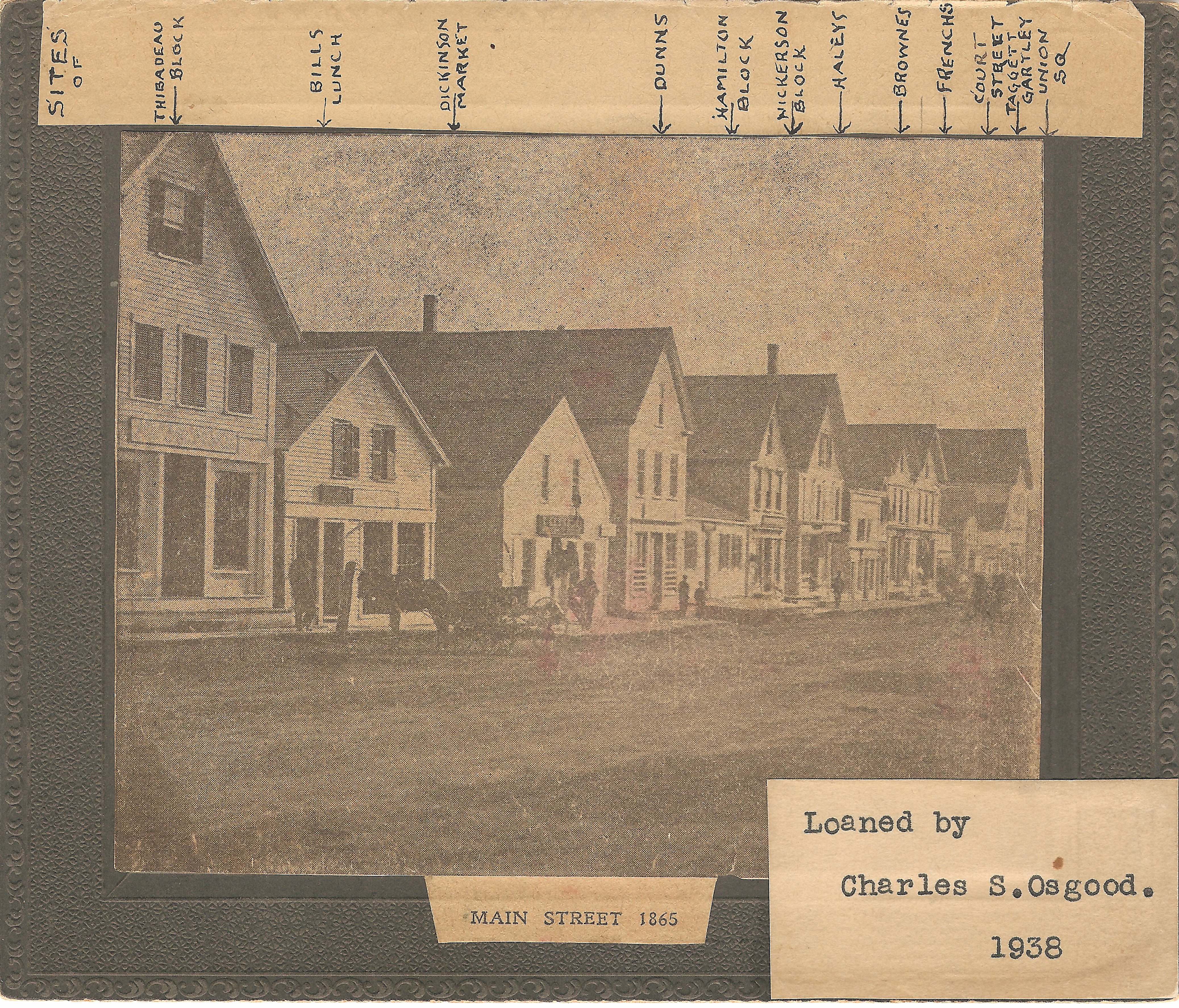 Main Street 1865 Osgood Collection