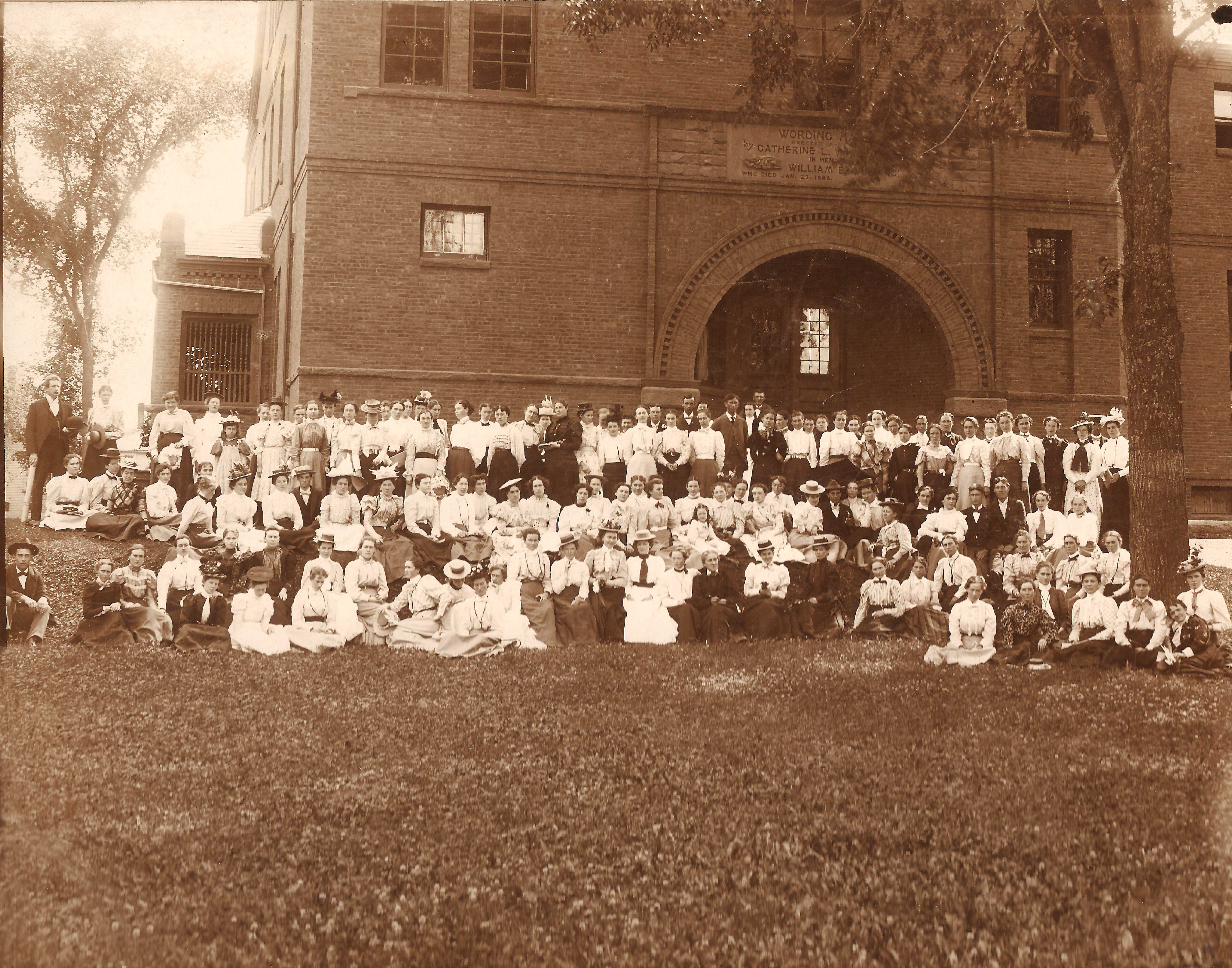 Wording Hall Class Photo