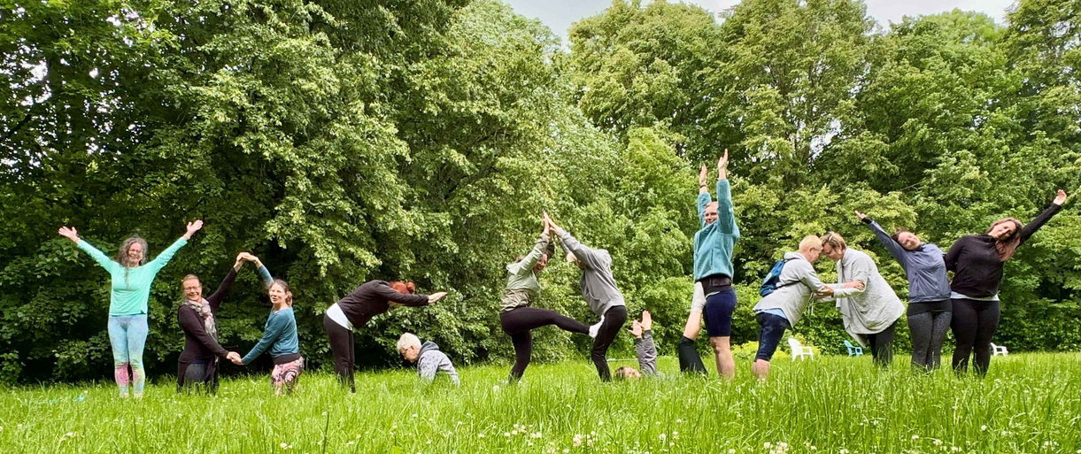 Körpersprache Yoga Jay!