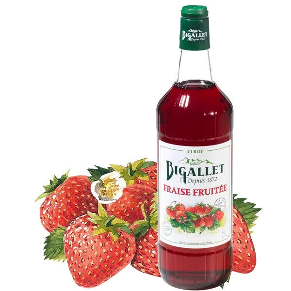 Fraise Fruitee (Fruity Strawberry) Syrup