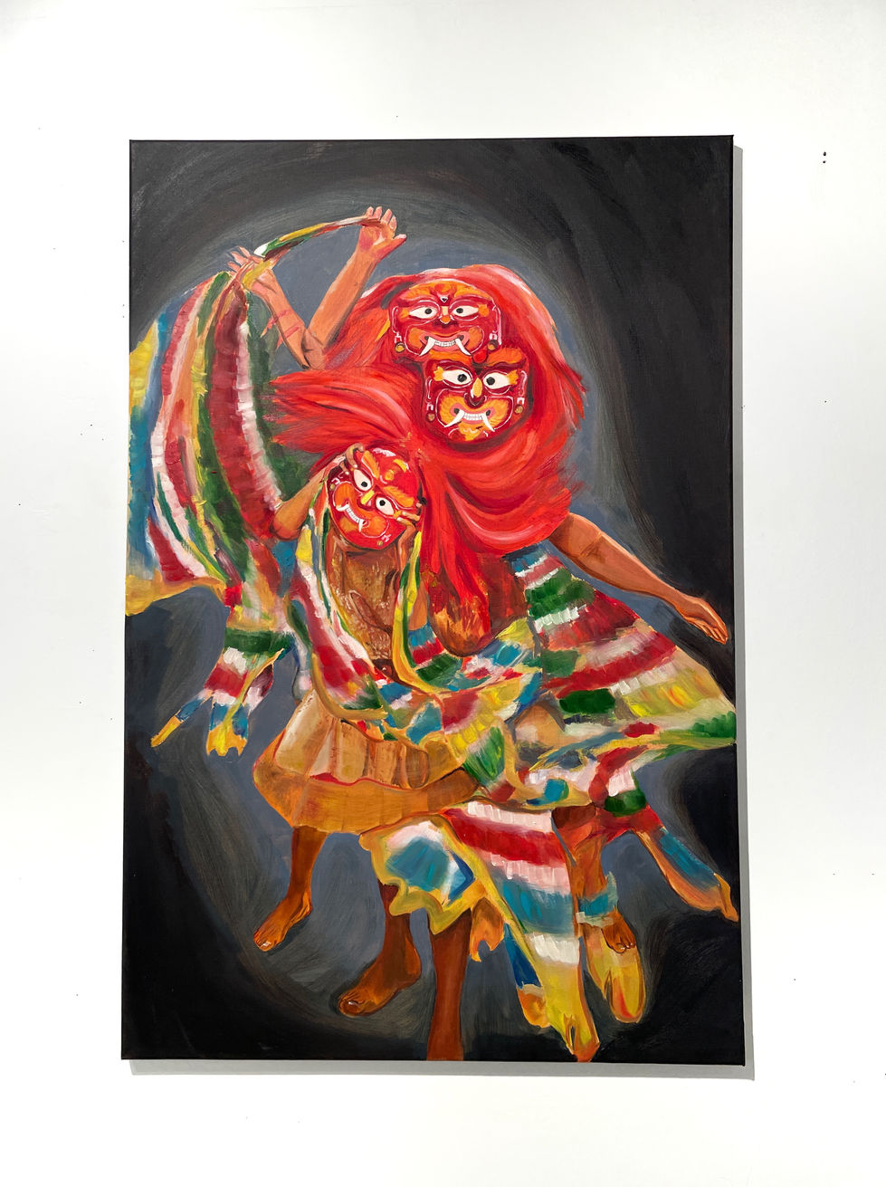 Lakhey Naach
Oil on canvas
36x24