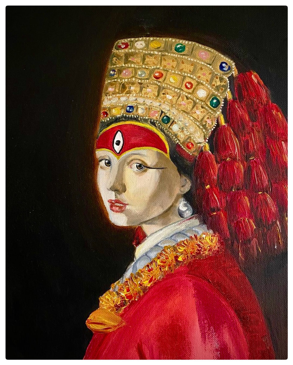 KumariXPearl
Oil on Canvas
8x10