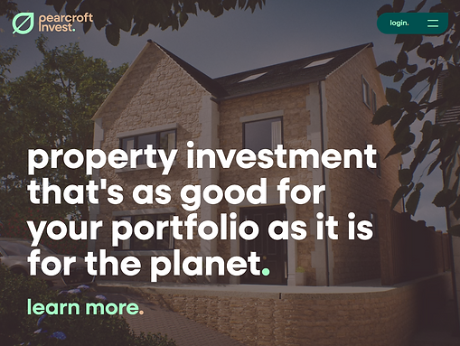 Pearcroft Homes website