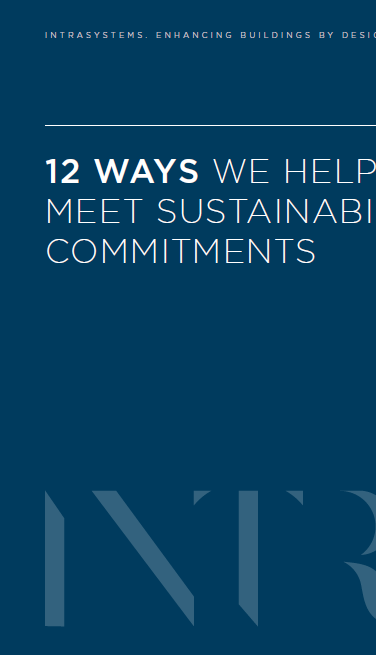 Front cover of INTRAsystems Sustainability Listicle