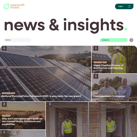 Pearcroft Invest News and Insights web page