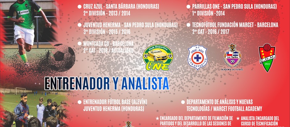 DANNY FLORES - ANALISTA DEPORTIVO - BARCELONA, ESPAÑA.