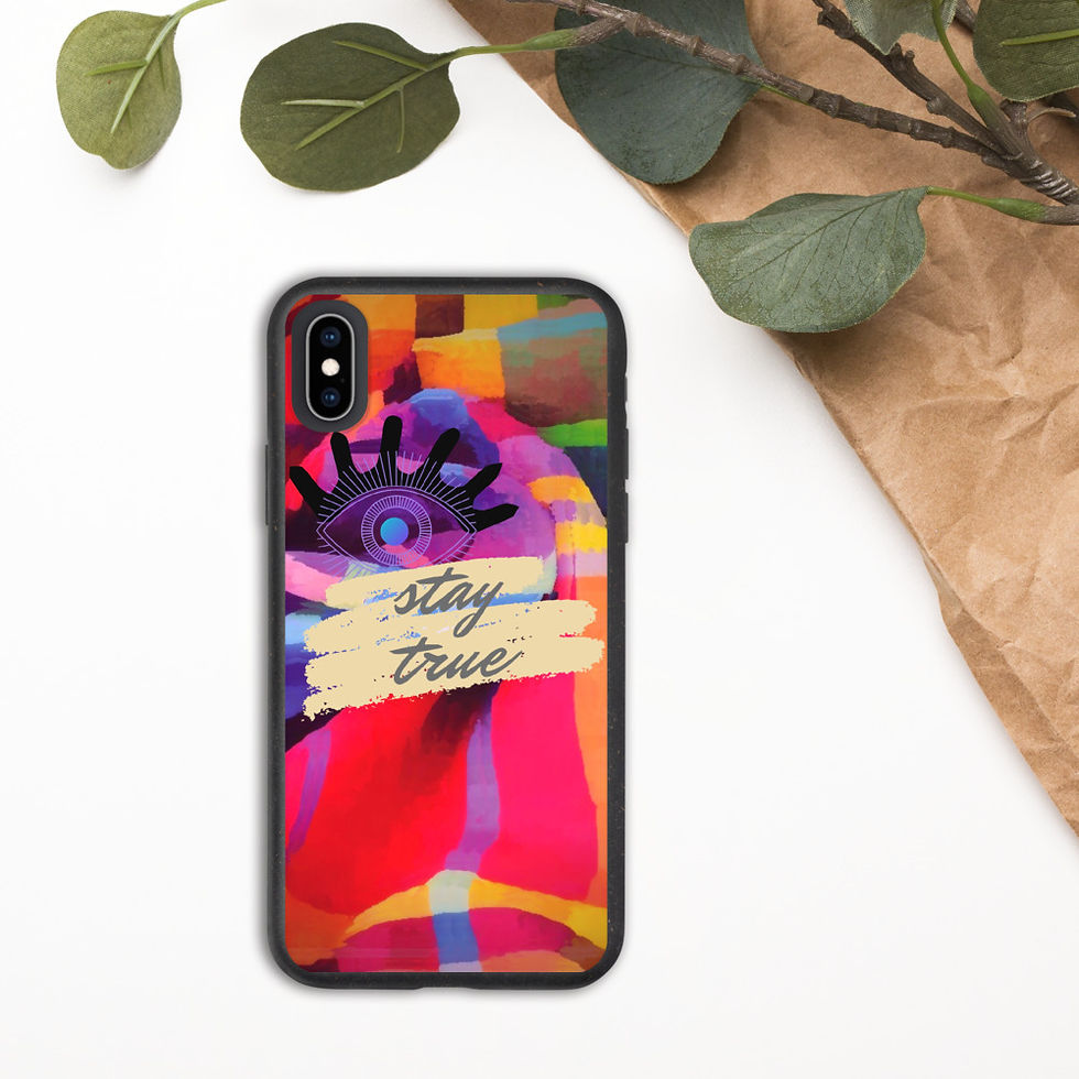 Thumbnail: "Stay True" - Biodegradable iPhone case