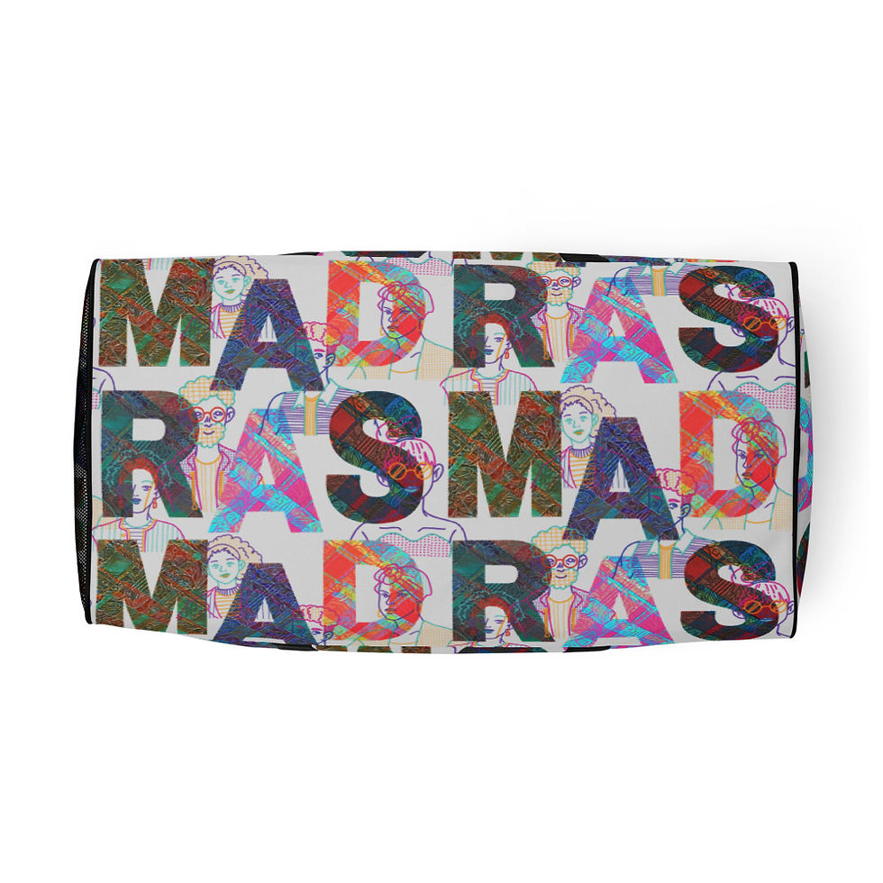Thumbnail: Madras People - Duffle bag gry