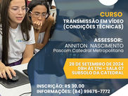 ECAN abre inscrições para curso de Transmissão em vídeo