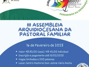 Pastoral Familiar realiza assembleia arquidiocesana