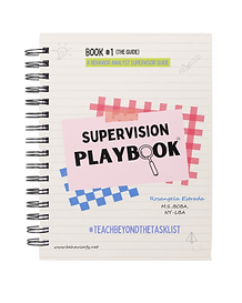 Supervision playbook