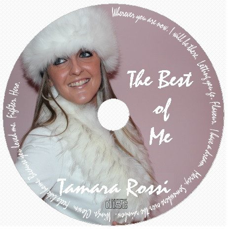 Tamara Rossi Album ''THE BEST OF ME'' with SIGNED HEART