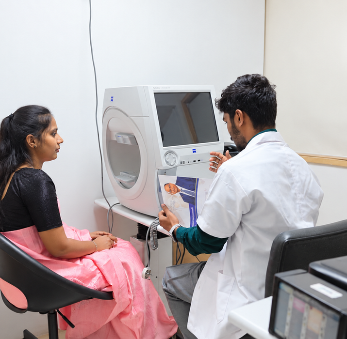 Diagnostic Eye Examination at Sanjeevan Netralaya