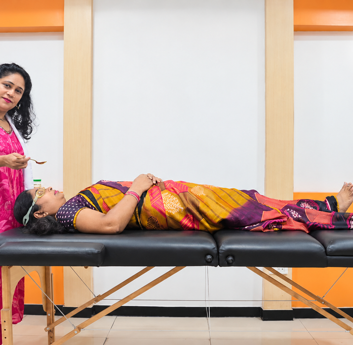 Ayurvedic Eye Therapy Session