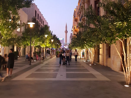 Die durchschnittliche Auslastung der Hotels in Beirut liegt 2021 bei 42,3 %
