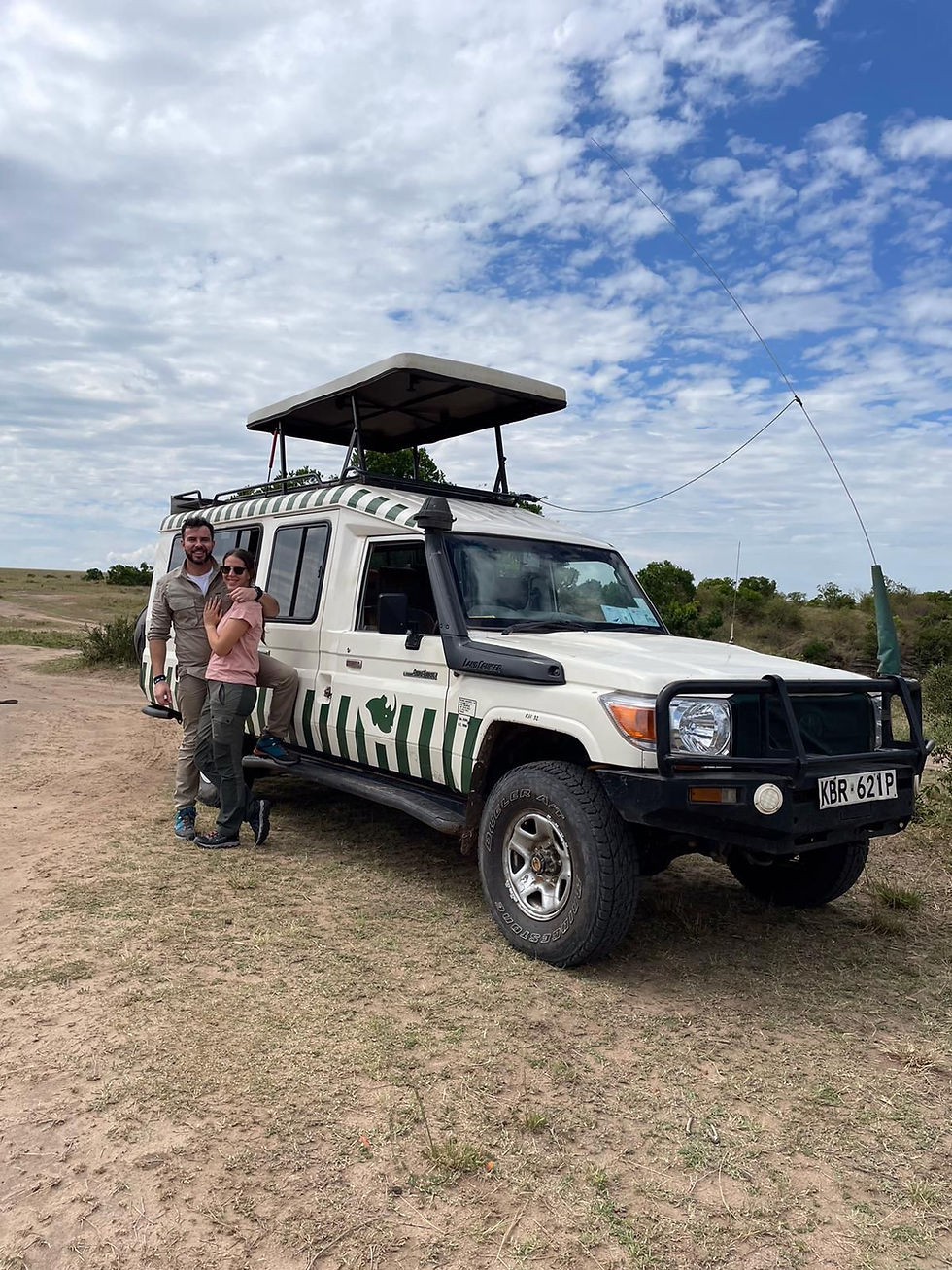 ¡¡GRAN SAFARI CON TANZANIA!! NURIA Y RAÚL 