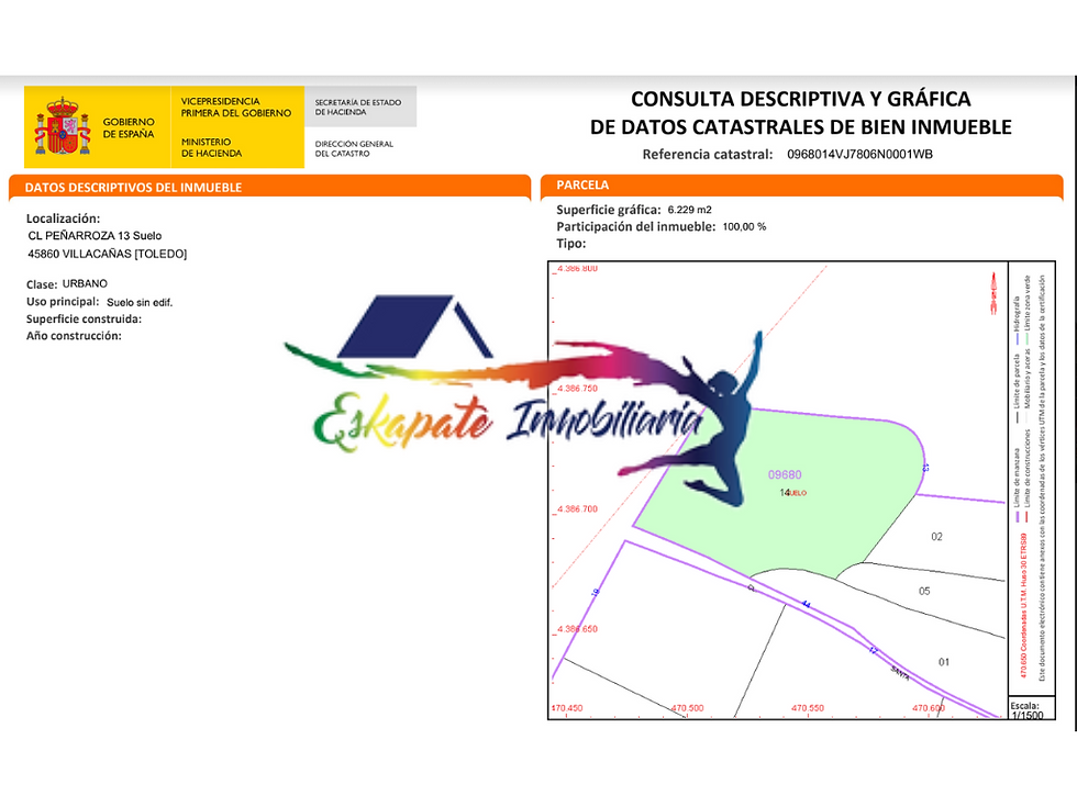 Miniatura: Terreno en calle Peñarroza, 13 Villacañas (Toledo)