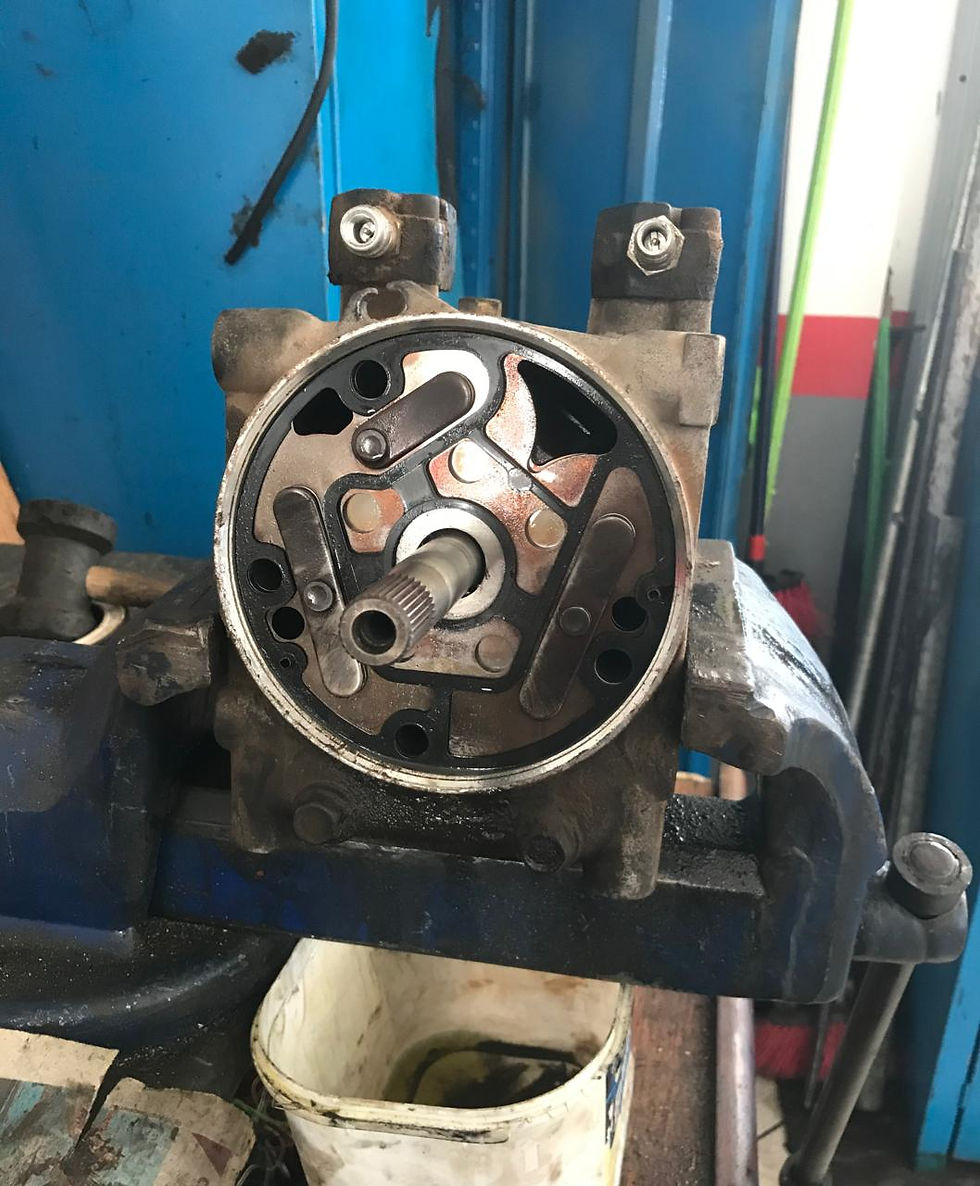 TROCA DO SELO DO COMPRESSOR