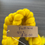 Thumbnail:  4 oz Falkland spinning/felting fiber ( roving)- sun yellow