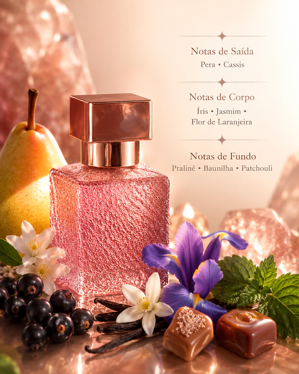 Miniatura: Chosen Glow 50ml Perfume Feminino Alta Fixação Eau De Parfum Elegante