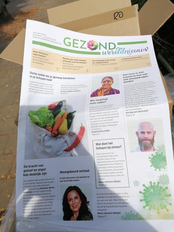 Thumbnail: krant GEZOND Wereldnieuws