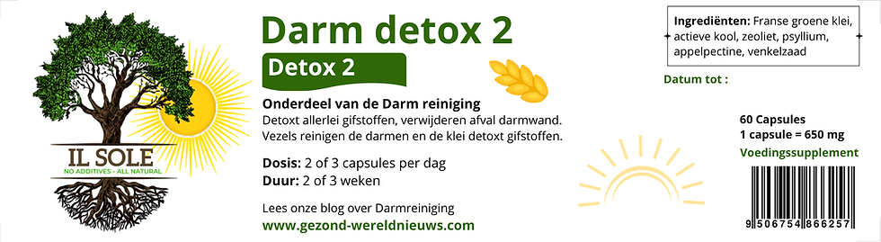 Miniature : Darm detox 2 capsules