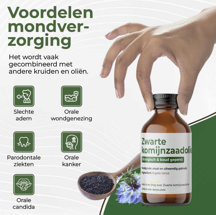 Thumbnail: Zwarte komijnzaadolie (koudgeperst)