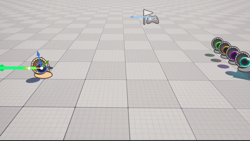 Projectile trail effect