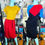 Thumbnail: VINTAGE 1980’s LESLIE FAY DRESSES   BLACK RED AND BLUE: SIZE 10. Fits like a mod
