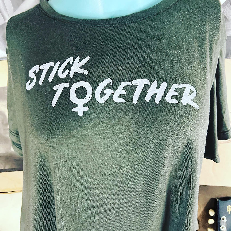 Thumbnail: NWT BCBG WOMEN POWER “STICK TOGETHER” ARMY GREEN SOFT TOP  Size: LARGE  Chest: 2