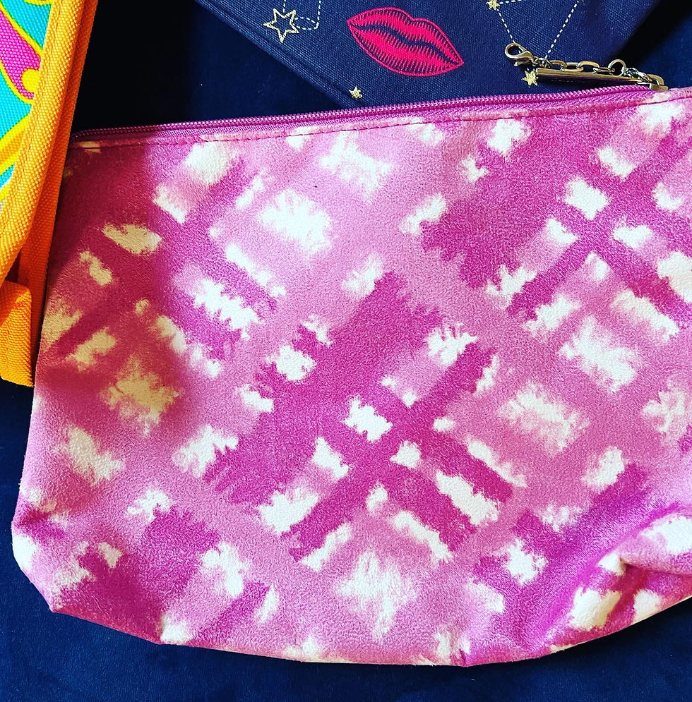 Thumbnail: HUGE NWT TRINA TURK & OTHERS MAKEUP BAG LOT OF 5  Trunks Turk larger makeup bags