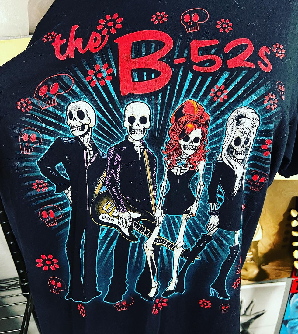 Thumbnail: 🔥 OFFICIAL B-52’s CONCERT T-SHIRT MEDIUM   SIZE: Medium  21x29 inches  Cotton. 