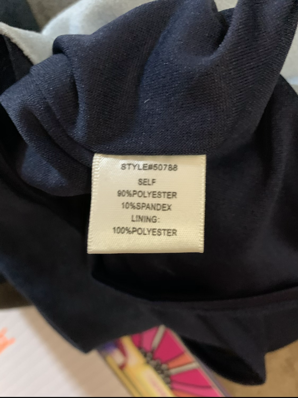 Thumbnail: NWT Skies Are Blue Faux Suede MOD Mini Skirt  Size: Medium  Waist: 16 inches  Le