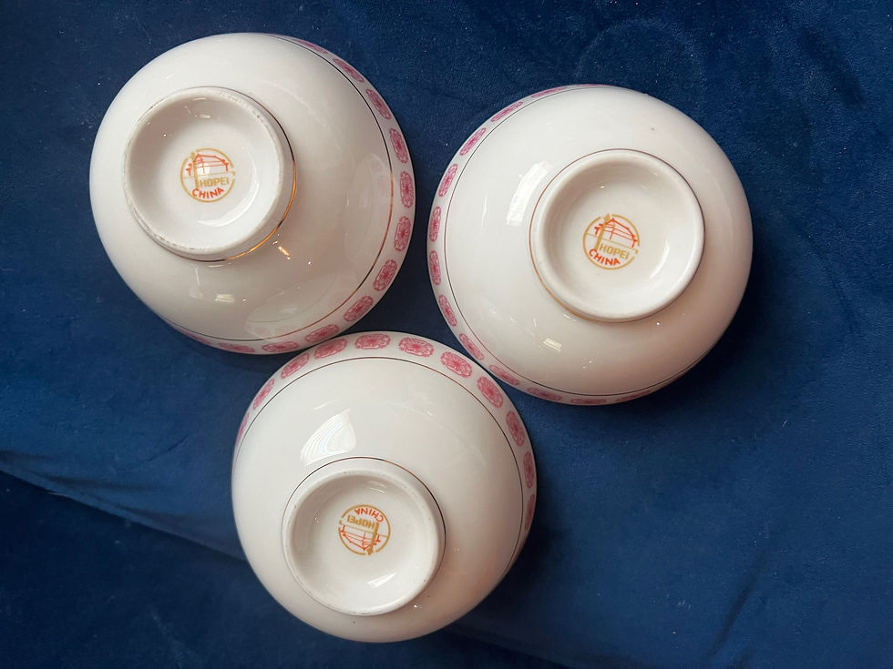 Thumbnail: 🔥 LOT OF VINTAGE & OTHER VARIOUS ASIAN CERAMICS, CATS, BOWLS, FIGURINES, DRAGON
