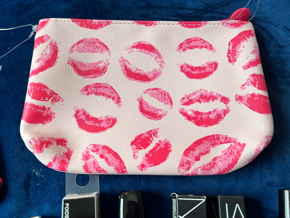Thumbnail: NEW HUGE HIGH END PINKS NUDES LOT MAKEUP LIP & BAG MARC JACOBS ANASTASIA NARS ET