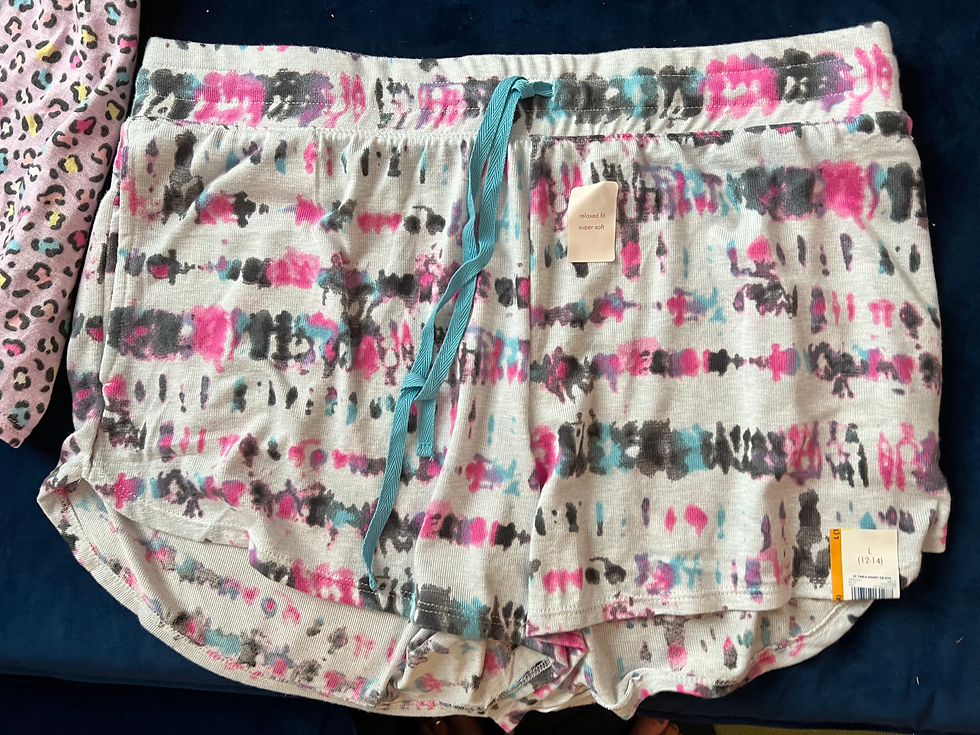 Thumbnail: NWT ULTRA SOFT SLEEP SHORT LOT OF 2 LARGE