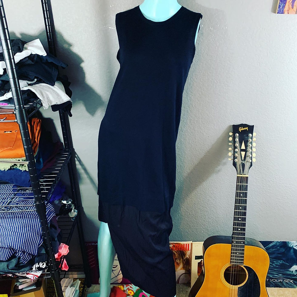 Thumbnail: NWT John + Jenn Neiman Marcos Eva Tank Dress Size: small