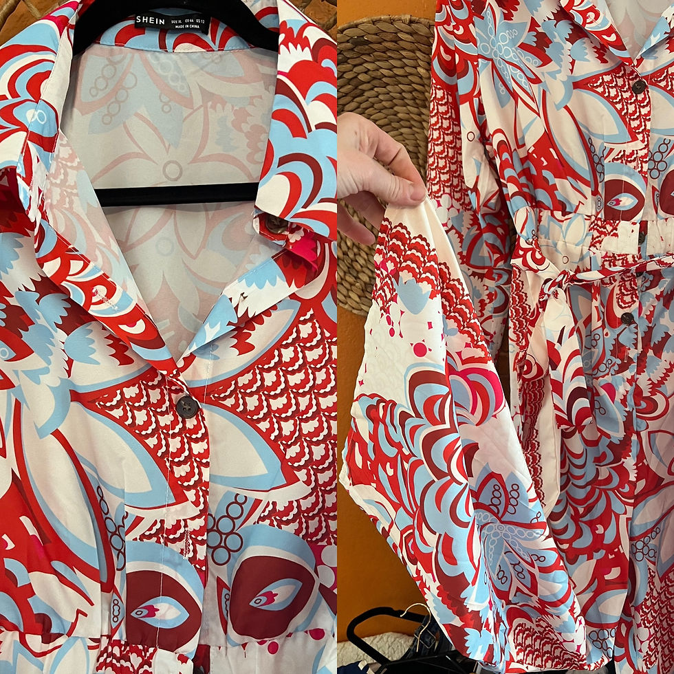 Thumbnail: NWT VARIOUS MOD PSYCHEDELIC 1960’s STYLE SHIRT ROMPER JUMPER JUMPSUIT ONESIES XL