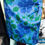 Thumbnail: VINTAGE HANDMADE 1960’s FLORAL MOD SKIRTS XS/S  SIZE: XS/SMALL  LONG BLUE FLORAL