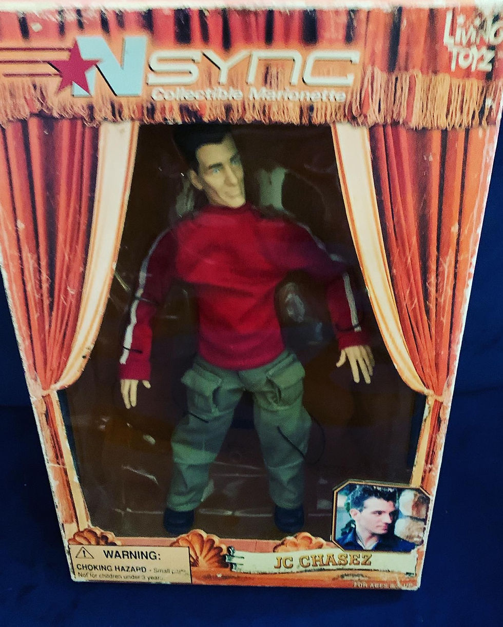 Thumbnail: NIB *NSYNC JC CHASEZ DOLL 2000 New in box condition  Perfect fan collectible  $3