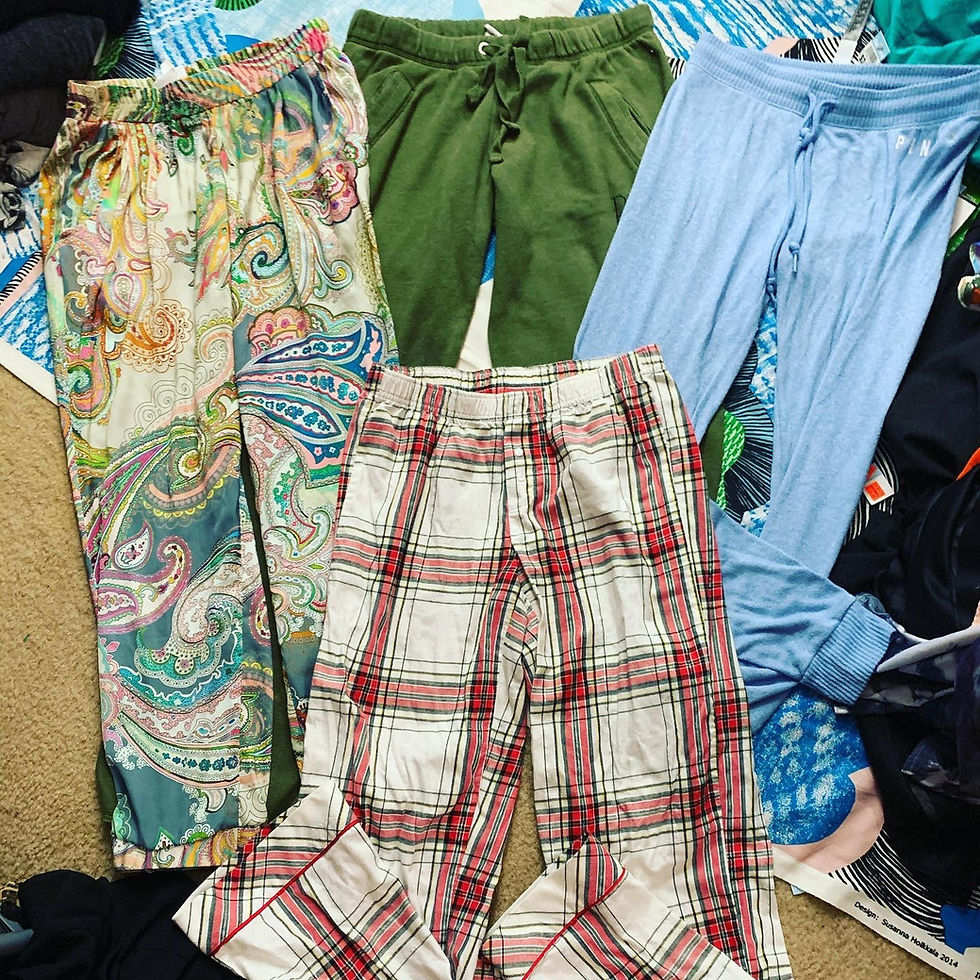 Thumbnail: Huge! New & Like New Victoria’s Secret Lounge Lot: 6 pieces! Size: XS/S -VS Pink